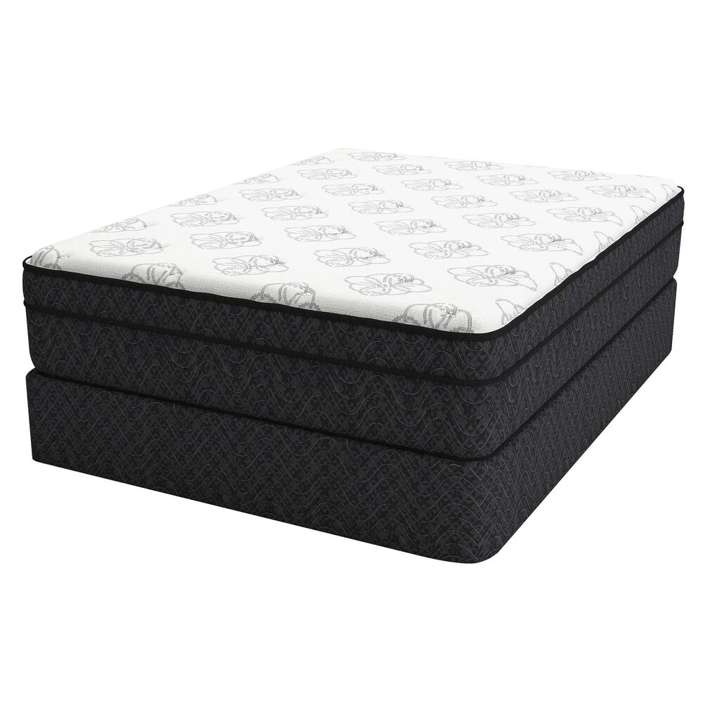 Southerland Signature Hyde Medium Euro Top Twin Mattress with High Profile Box Spring, , large
