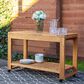 Linon Home Decor Carenen Outdoor Island in Natural, , large