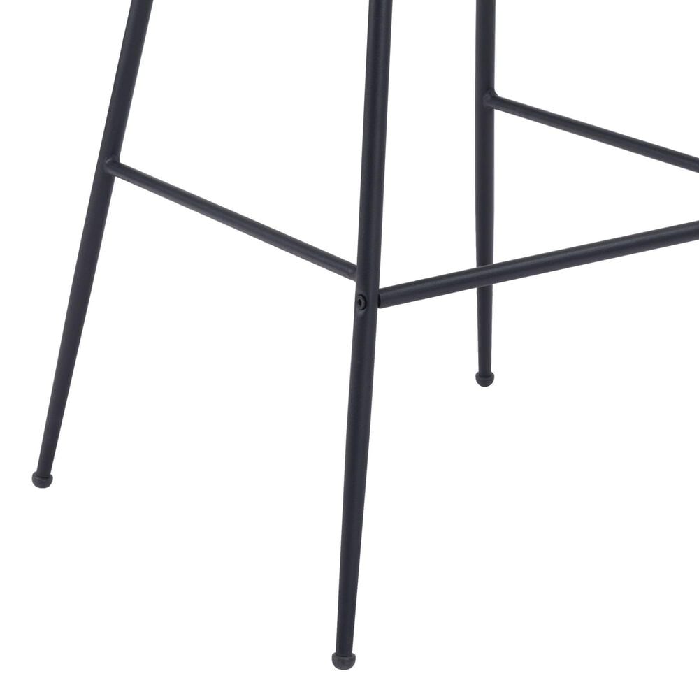 Zuo Modern Byron Barstool in Gray, , large