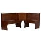 Linden Boulevard Chelsea Corner Nook in Walnut, , large