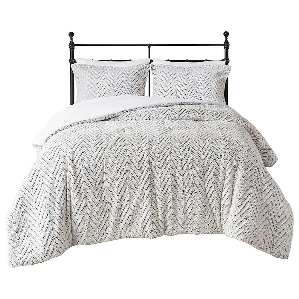 Hampton Park Adelyn 3-Piece Queen Comforter Set in Ivory, , large