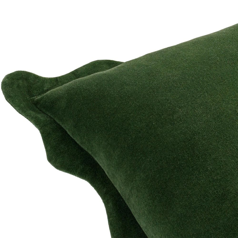 Surya Effervescent 20" Square Throw Pillow in Medium Green, , large