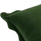 Surya Effervescent 20" Square Throw Pillow in Medium Green, , large