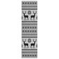 Dalyn Rug Company Wonderland WN28 2"3" x 7"6" Silver Indoor/Outdoor Runner, , large