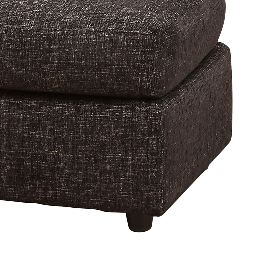Ashley Lentiz Oversized Accent Ottoman in Onyx, , large