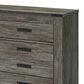 Ashley Frandern 4-Piece Full Bookcase Bedroom Set in Rustic Warm Gray, , large