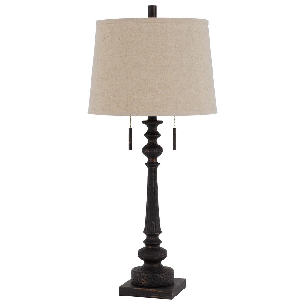 Cal Lighting Torrington Table Lamp in Rustic Iron, , large