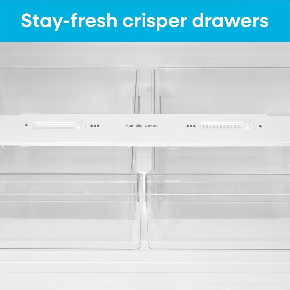 Element 18.1 Cu. Ft. Top Freezer Refrigerator in Stainless Steel, , large