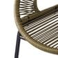 Hearth and Haven Ferrara Outdoor Faux Wicker Barstool in Green (Set of 2), , large