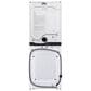 LG Studio 5 Cu. Ft. Washer and 7.4 Cu. Ft. Gas Dryer WashTower in Essence White, , large