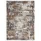 Nourison Tangra TNR03 4" x 6" Grey and Multicolor Area Rug, , large