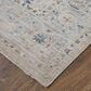 Feizy Pasha 39M5F 6"6" x 9"6" Beige and Blue Area Rug, , large