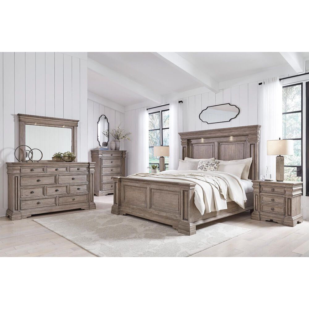 Millenium Blairhurst 4-Piece Queen Bedroom Set with Lights and USB Ports, , large