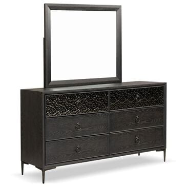 Furniture of America Bashford 6-Drawer Dresser and Mirror in Espresso, , large