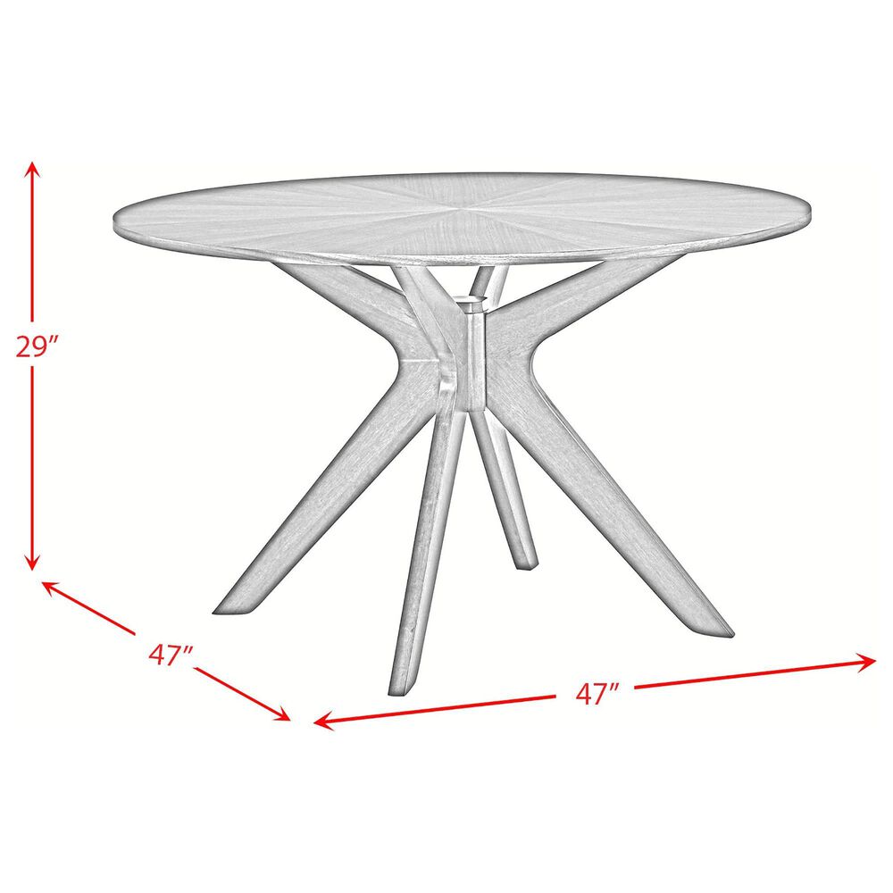 37B Weston Dining Table in Walnut - Table Only, , large