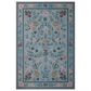 Loloi Wildwood Blue 3"9" Round Area Rug, , large