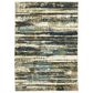 Oriental Weavers Reed RE02A 9"10" x 12"10" Beige and Blue Area Rug, , large