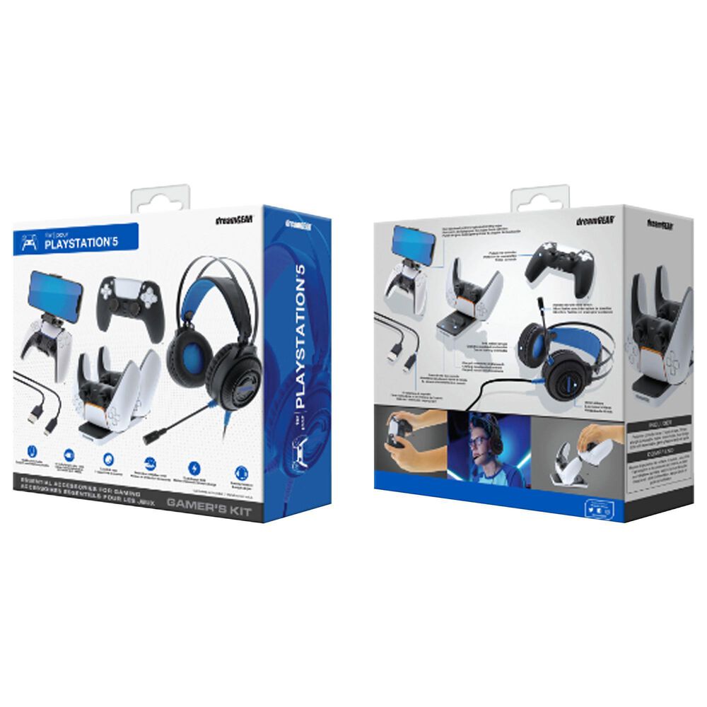 Dreamgear Gamer Kit for PlayStation 5 in Black, , large