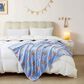 Duke Imports Game Time - Glow in the Dark Plush Throw in Blue, , large