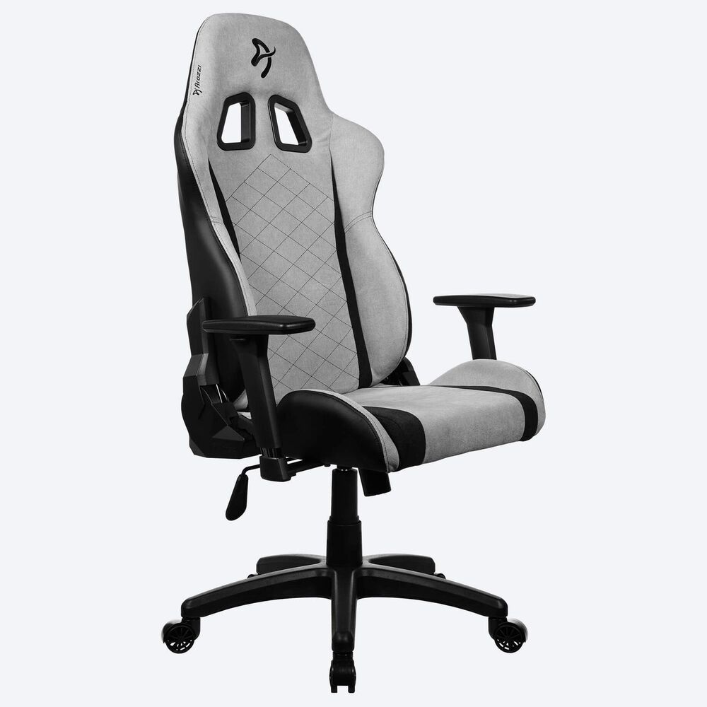 Arozzi Avanti Soft Gaming Chair in Light Grey, , large