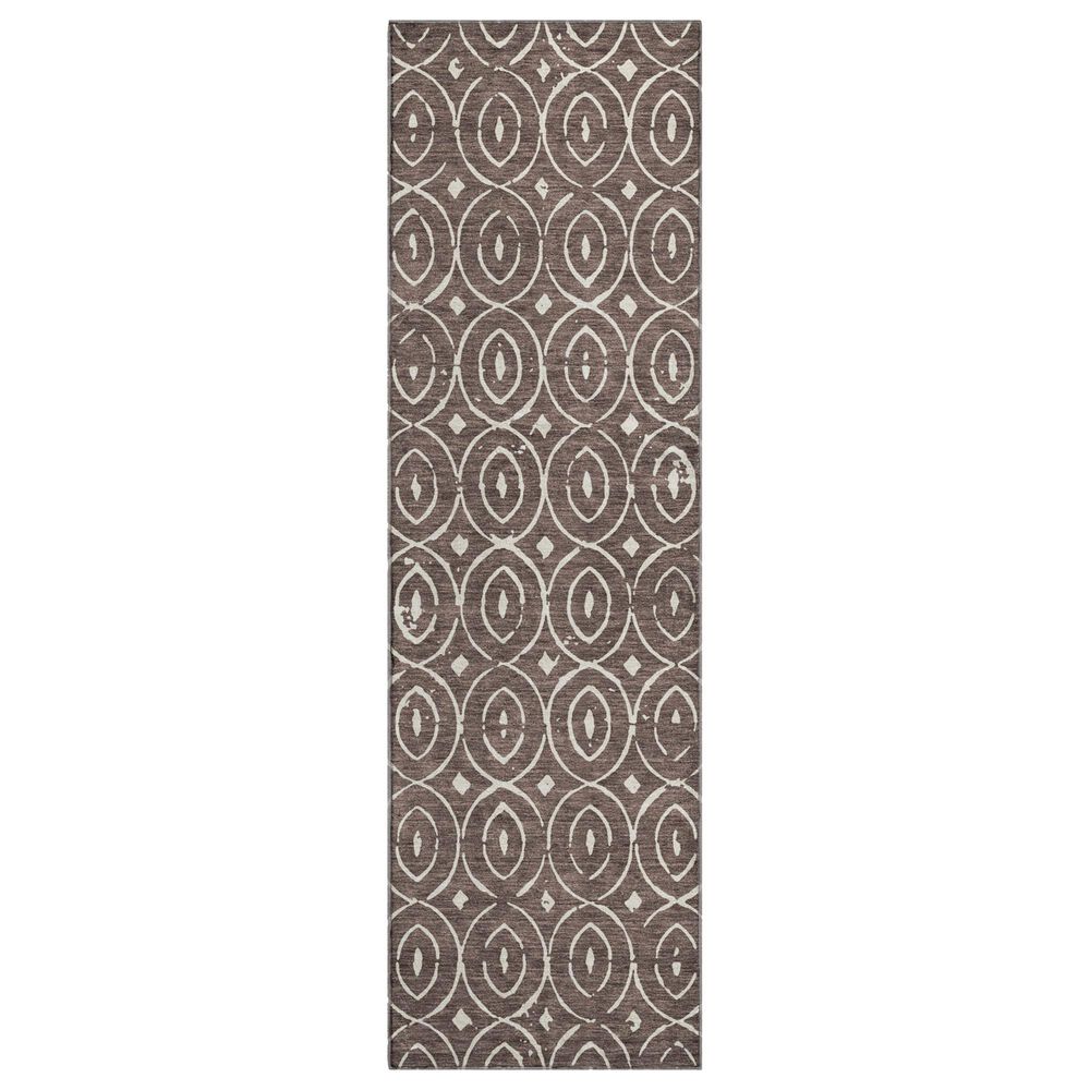 Dalyn Rug Company The Reserve TR12 Brown 2"3" x 7"6" Indoor/Outdoor Runner, , large