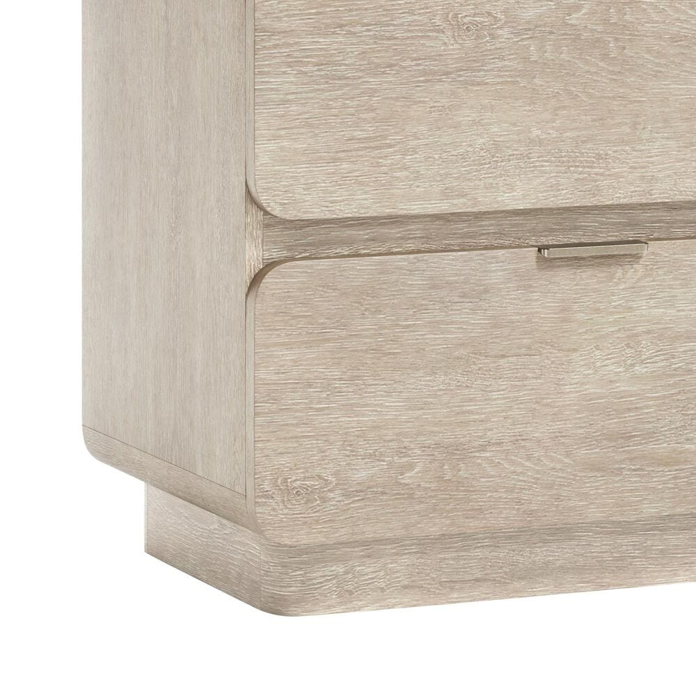 Bernhardt Antibes 2-Drawer Nightstand in Roz with USB Ports and AC Adapter, , large
