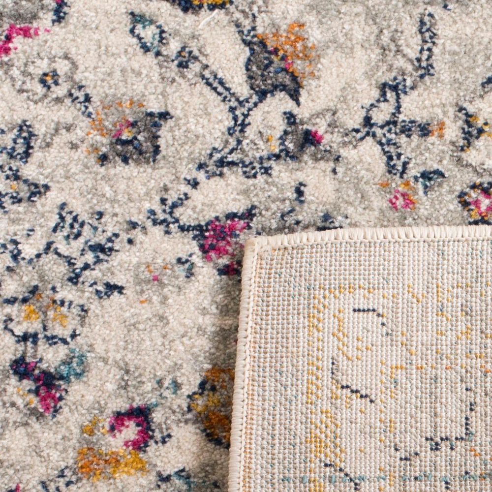 Safavieh Evoke EVK288A 2&#39;2&quot; x 7&#39; Ivory and Grey Runner, , large