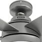 Hunter Zayden 52" Ceiling Fan with LED Light in Matte Silver, , large