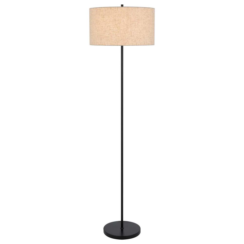 Cal Lighting Cromwell Floor Lamp in Black, , large