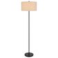 Cal Lighting Cromwell Floor Lamp in Black, , large