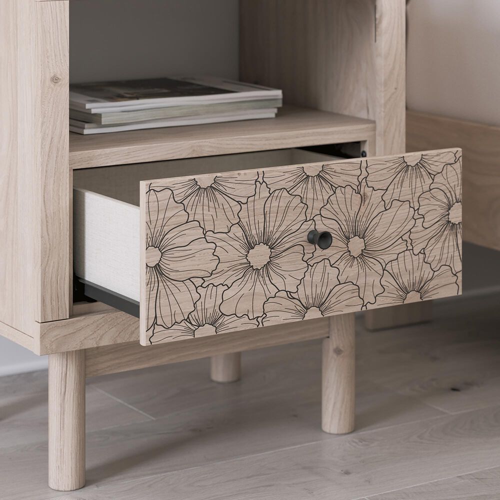 Ashley Arloster 1-Drawer Nightstand in Tan, , large