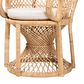 Baxton Studio Hecate Peacock Chair in Natural Brown, , large