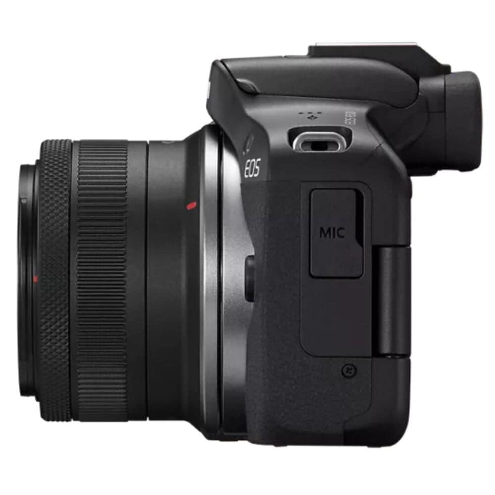 Canon EOS R50 RF-S18-45mm F4.5-6.3 IS STM &amp; RF-S55-210mm F5-7.1 IS STM Lens Kit &#40;Black&#41; Mirrorless Camera, , large