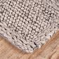 Feizy Berkeley 2" x 3" Natural and Gray Area Rug, , large
