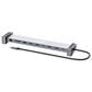Manhattan USB-C PD 10-in-1 Dual-HDMI Monitor Docking Station /Multiport Hub in Silver, , large