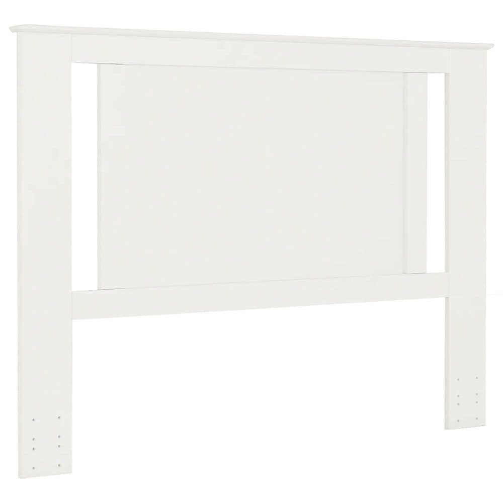 Lemoore Essential Full/Queen Panel Headboard with Side Style in Rockport White, , large