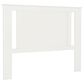 Lemoore Essential Full/Queen Panel Headboard with Side Style in Rockport White, , large