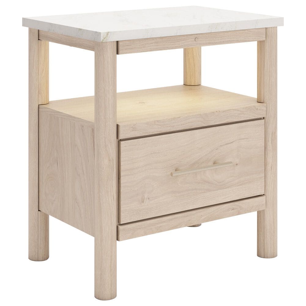 Ashley Cadmori Full Platform Bed and Nightstand, , large