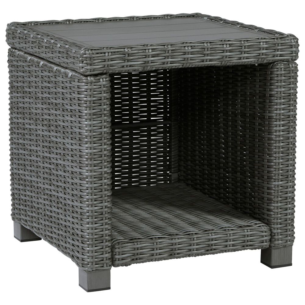 Ashley Elite Park Square End Table in Gray, , large
