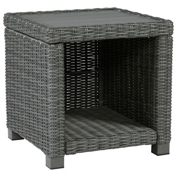 Ashley Elite Park Square End Table in Gray, , large