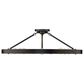 Golden Lighting Castile 9-Light Semi Flush in Matte Black, , large