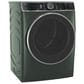 GE Profile 7.8 Cu Ft Front Load Electric Steam Dryer in Jade Green, , large