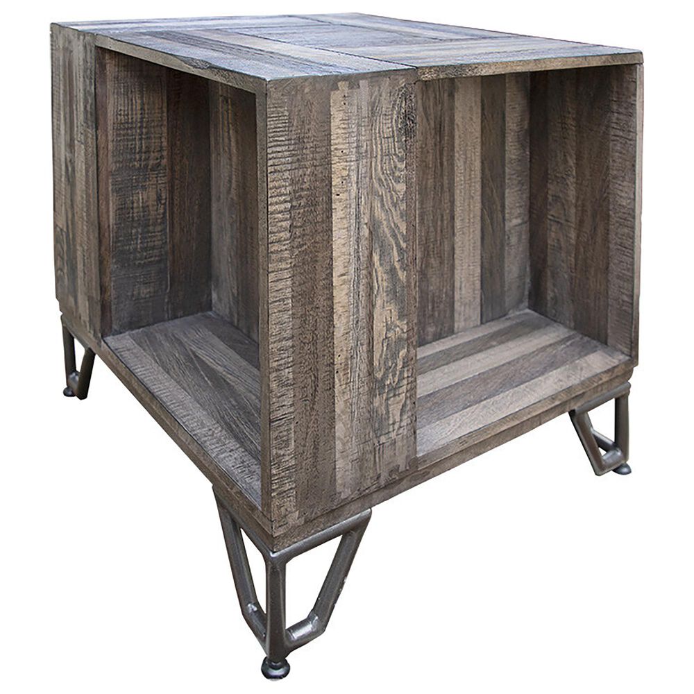 Fallridge Maya End Table in Gray, , large