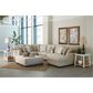 Catnapper Middleton Cocktail Ottoman in Cement, , large