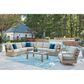 Ashley Kimpton Isle Patio Square End Table in Brown - Table Only, , large