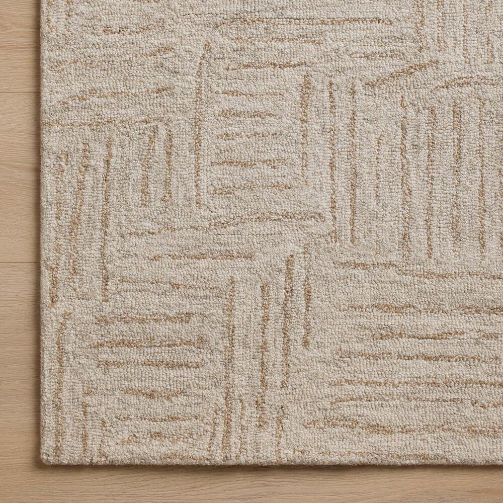 Chris Loves Julia x Loloi Polly 8&#39;6&quot; x 11&#39;6&quot; Smoke and Sand Area Rug, , large