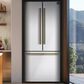 Forno Gallipoli 17.5 Cu. Ft. French Door Refrigerator with Bottom Freezer in White, , large