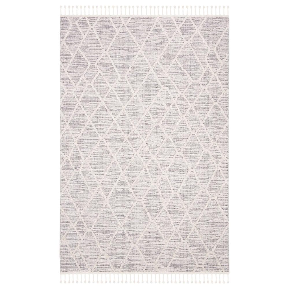 Safavieh Marrakesh MRK514 8" x 10" Ivory and Grey Area Rug, , large