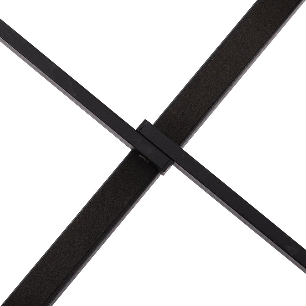 HOMLUX Twin Metal Bed Frame in Black, , large