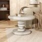 Furniture of America Rene Glossy End Table in Cream, , large